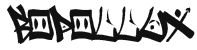 bopollux grafffiti font