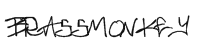 brassmonkey grafffiti font