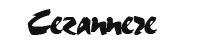 cezannere font