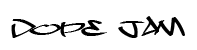 dopejam font