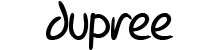 dupree font