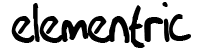 elementric font