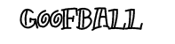 goofball font