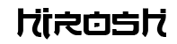 hirosh font