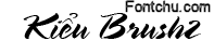 hunglan brush2bk font