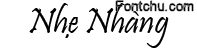 hunglan nhenhang font