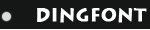 dingfonts