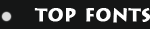 top fonts