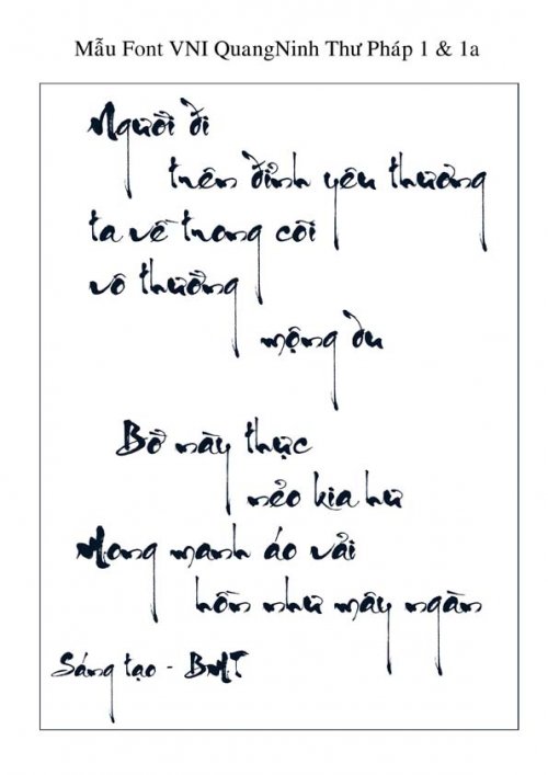 tai font chu thu phap dep tieng viet