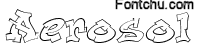 aerosol font