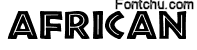 african font