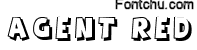 agentred font