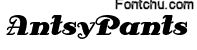 antsypants font