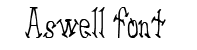 aswell font