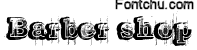 barber_shop font