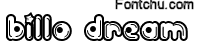 billodream font