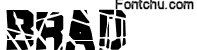 brad font