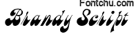 brandy font