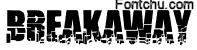 breakaway font