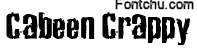 cabeencrappy fonts