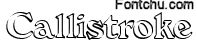 callistroke font