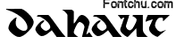 dahaut font
