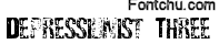 depressionist font
