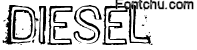 diesel font