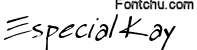 especialkay font