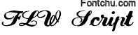 flwscript font