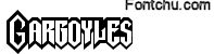 gargoyles font