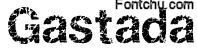 gastada font