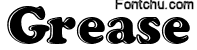 grease font