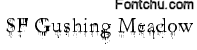 gushing10 font