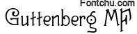 guttenberg font