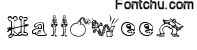 halloweenmatch font