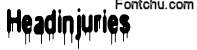 headinjuries font