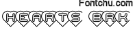 hearts_brk font