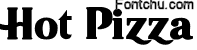 hotpizza font