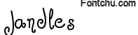 jandles font