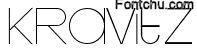 kravitz font