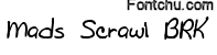 madsscrawl font