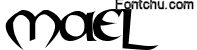 mael font