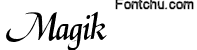 magik font