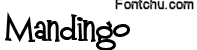 mandingo font