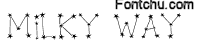 milkyway font