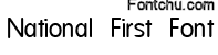 nationalff font