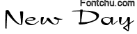 newday font