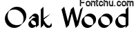 oakwood font