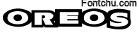 oreos font